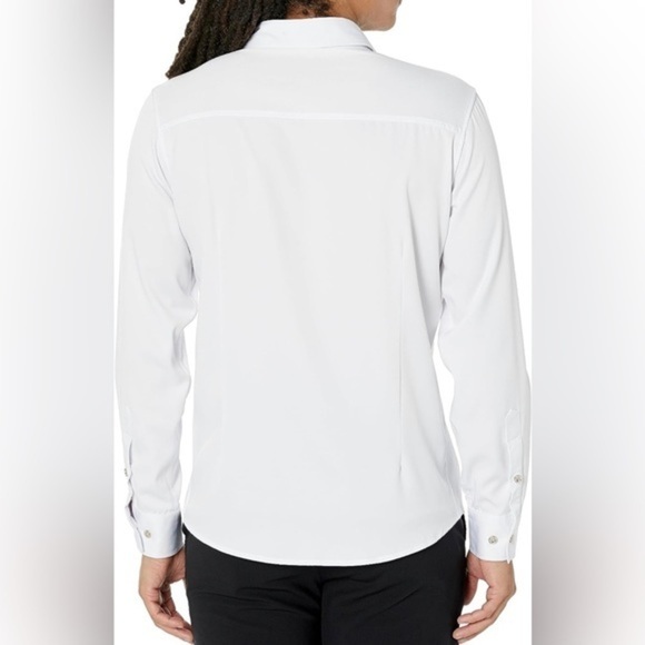 NWT ZEROYAA Mens Slim Fit Long Sleeve Tuxedo Dress Shirts/Prom Shirt sz XL - Picture 2 of 6